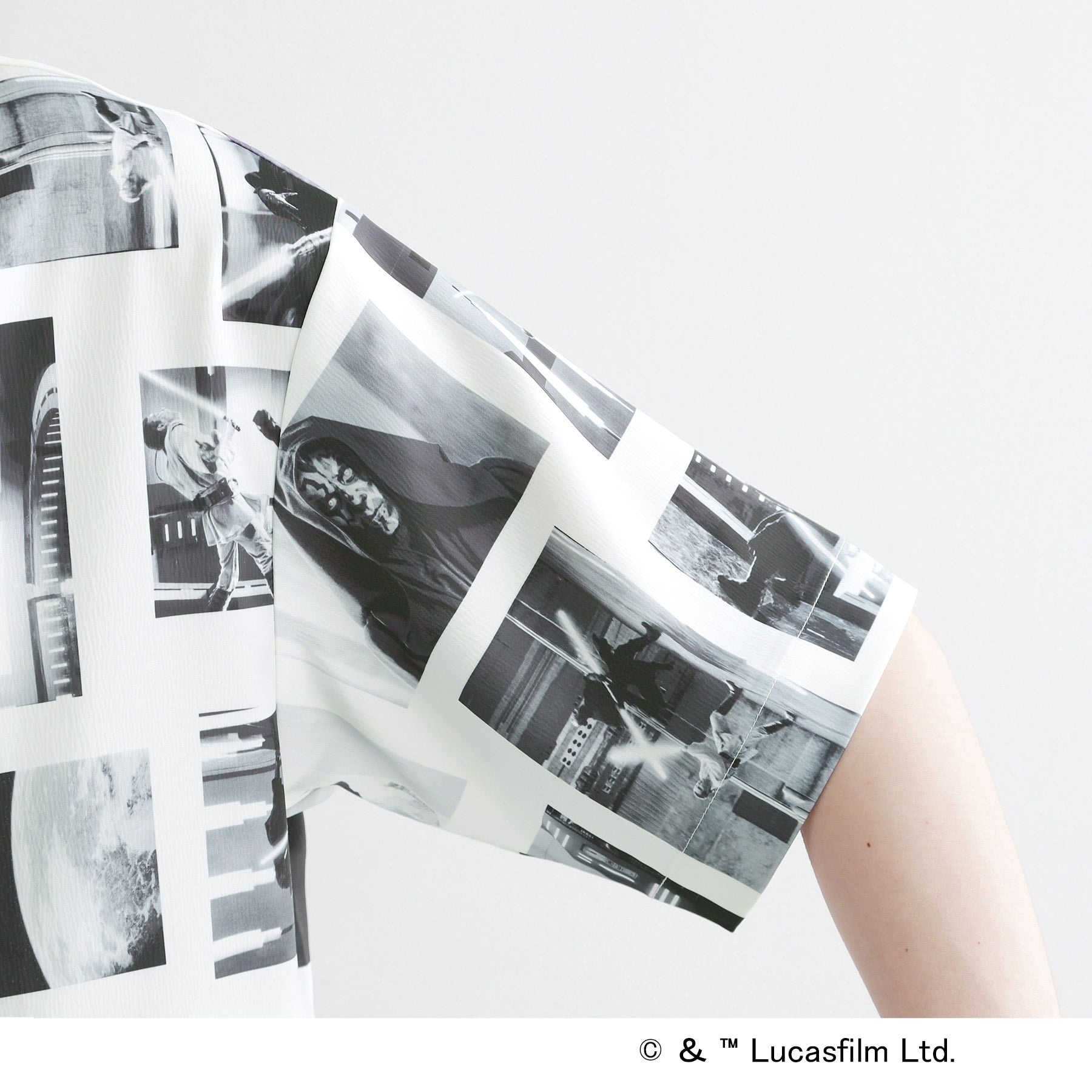 ティーケー タケオ キクチ tk.TAKEO KIKUCHI 【STAR WARS】Capsule Collection 2WAY半袖シャツ （サックスブルー(490)） サックスブルー(490)