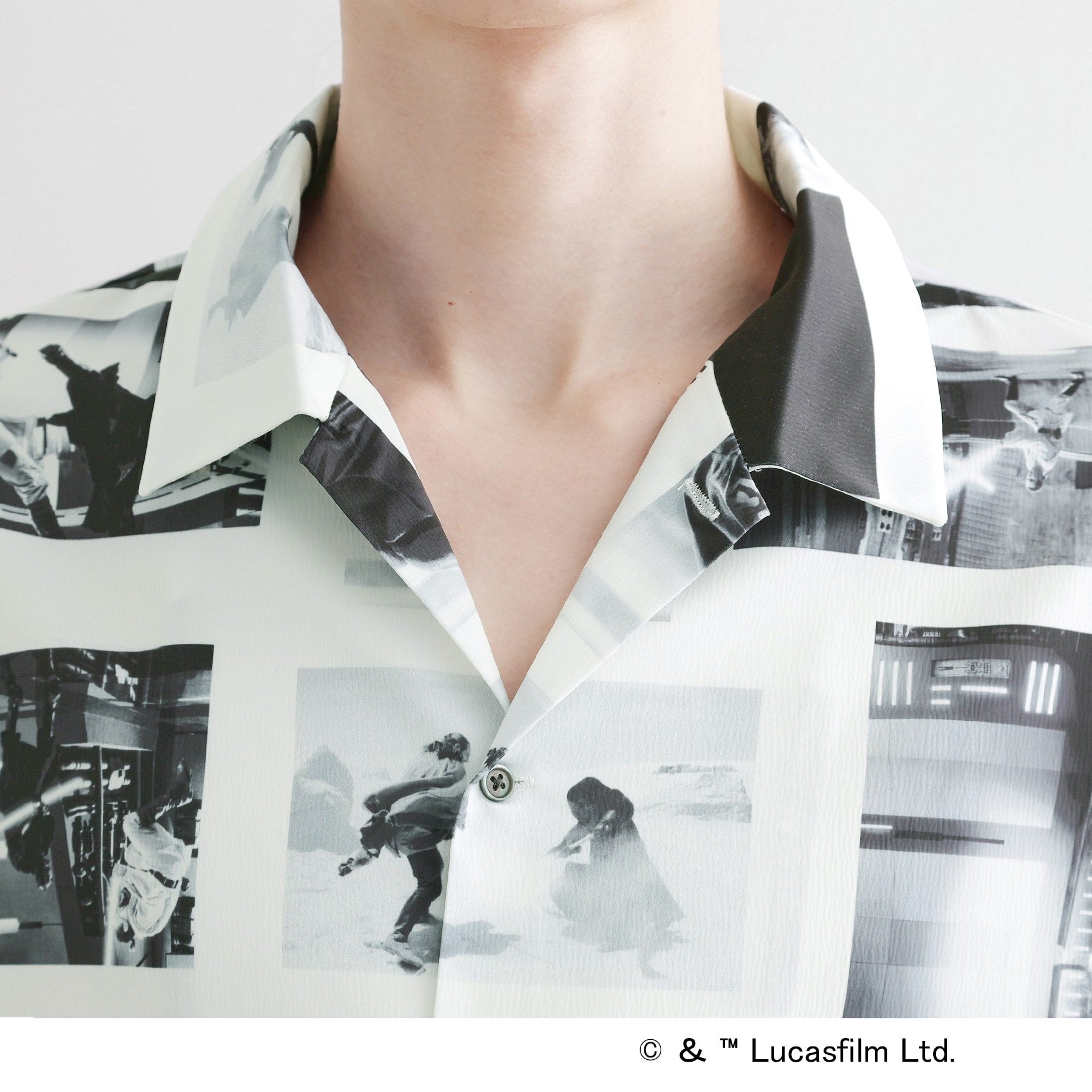 ティーケー タケオ キクチ tk.TAKEO KIKUCHI 【STAR WARS】Capsule Collection 2WAY半袖シャツ （サックスブルー(490)） サックスブルー(490)