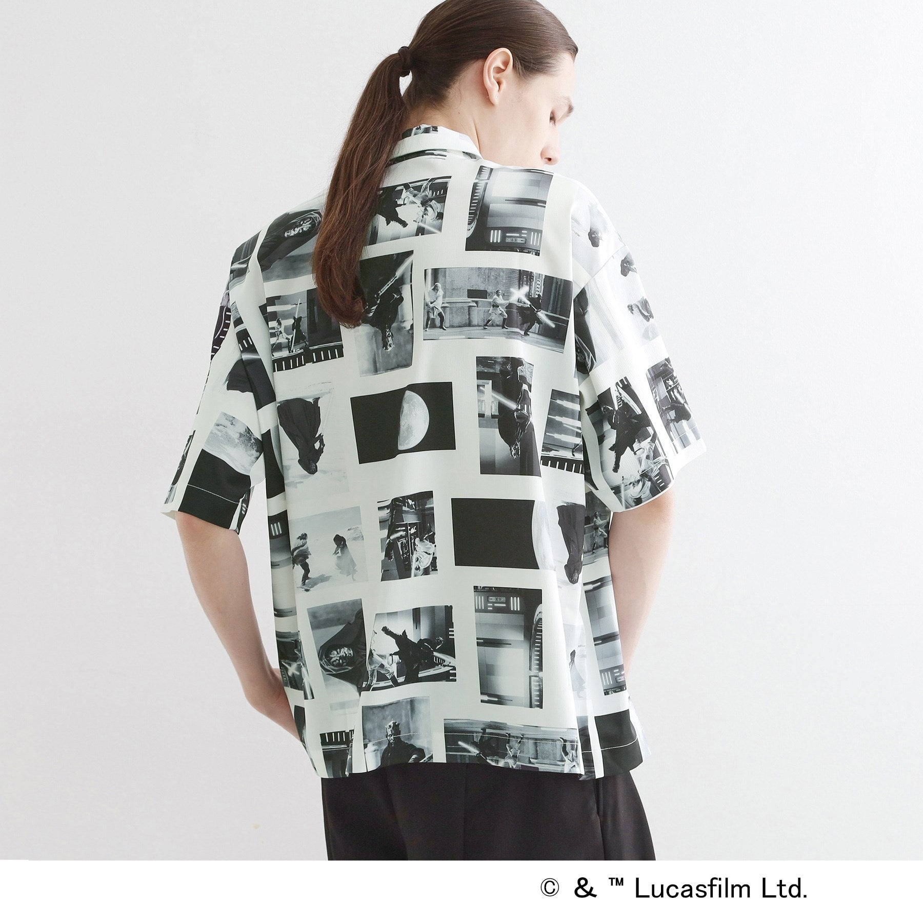 ティーケー タケオ キクチ tk.TAKEO KIKUCHI 【STAR WARS】Capsule Collection 2WAY半袖シャツ （ホワイト(401)） ホワイト(401)