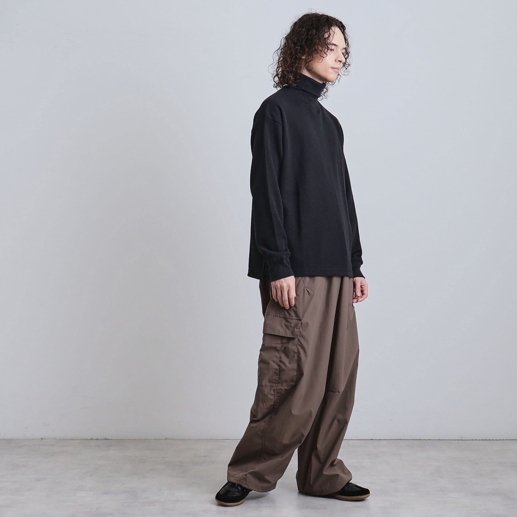 ティーケー タケオ キクチ tk.TAKEO KIKUCHI ワッフルタートルカットソー （ブラック(019)） ブラック(019)