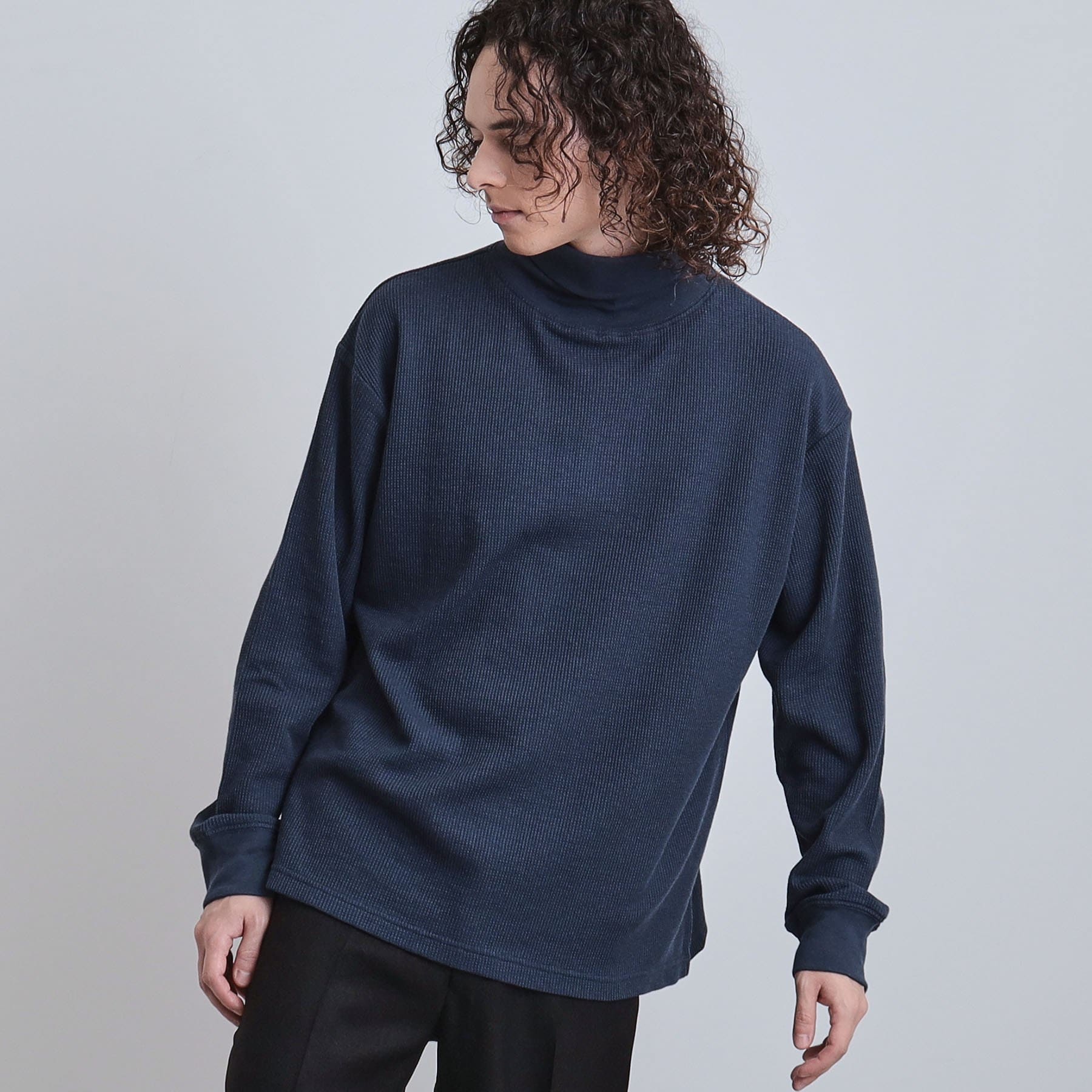 ティーケー タケオ キクチ tk.TAKEO KIKUCHI ワッフルタートルカットソー （ブラック(019)） ブラック(019)