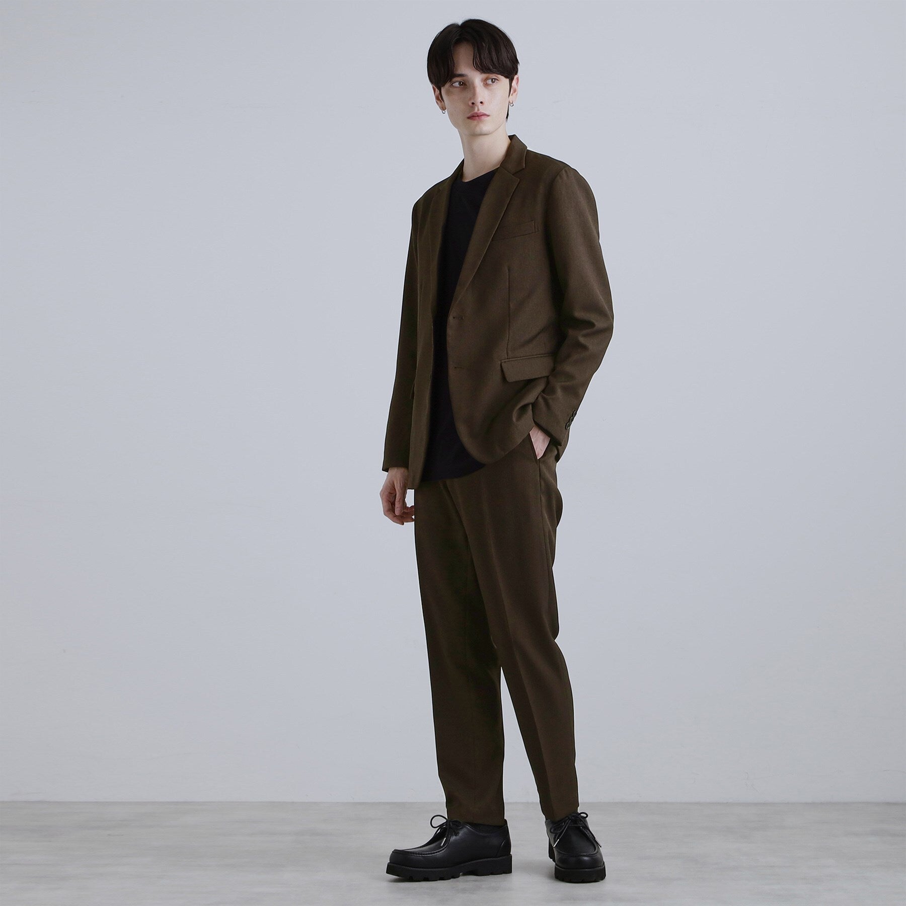 ティーケー タケオ キクチ tk.TAKEO KIKUCHI 【洗える】ピンヘッドストレッチセットアップ （ネイビー(094)） ネイビー(094)