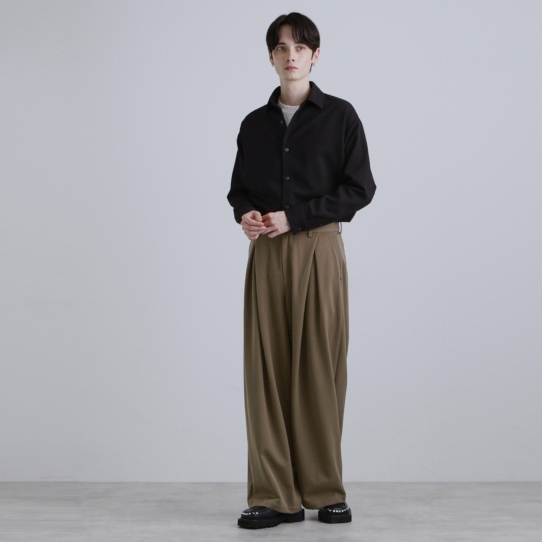 ティーケー タケオ キクチ tk.TAKEO KIKUCHI 【WEB限定】スーパーワイドバギースラックスパンツ （オフホワイト(003)） オフホワイト(003)