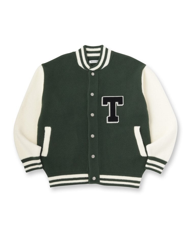 ティーケー タケオ キクチ tk.TAKEO KIKUCHI ニットスタジャン （グリーン(523)） グリーン(523)