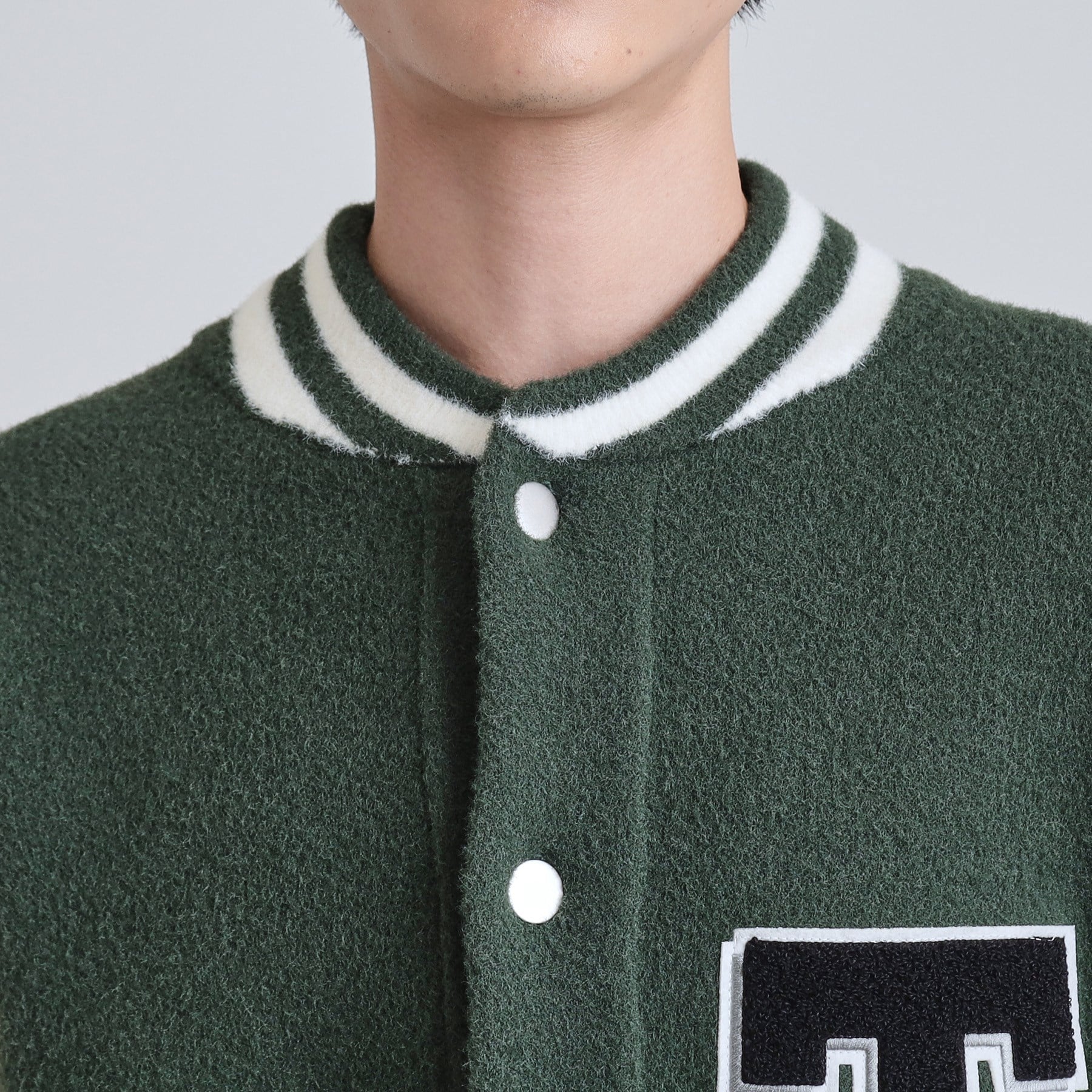 ティーケー タケオ キクチ tk.TAKEO KIKUCHI ニットスタジャン （ブラック(519)） ブラック(519)