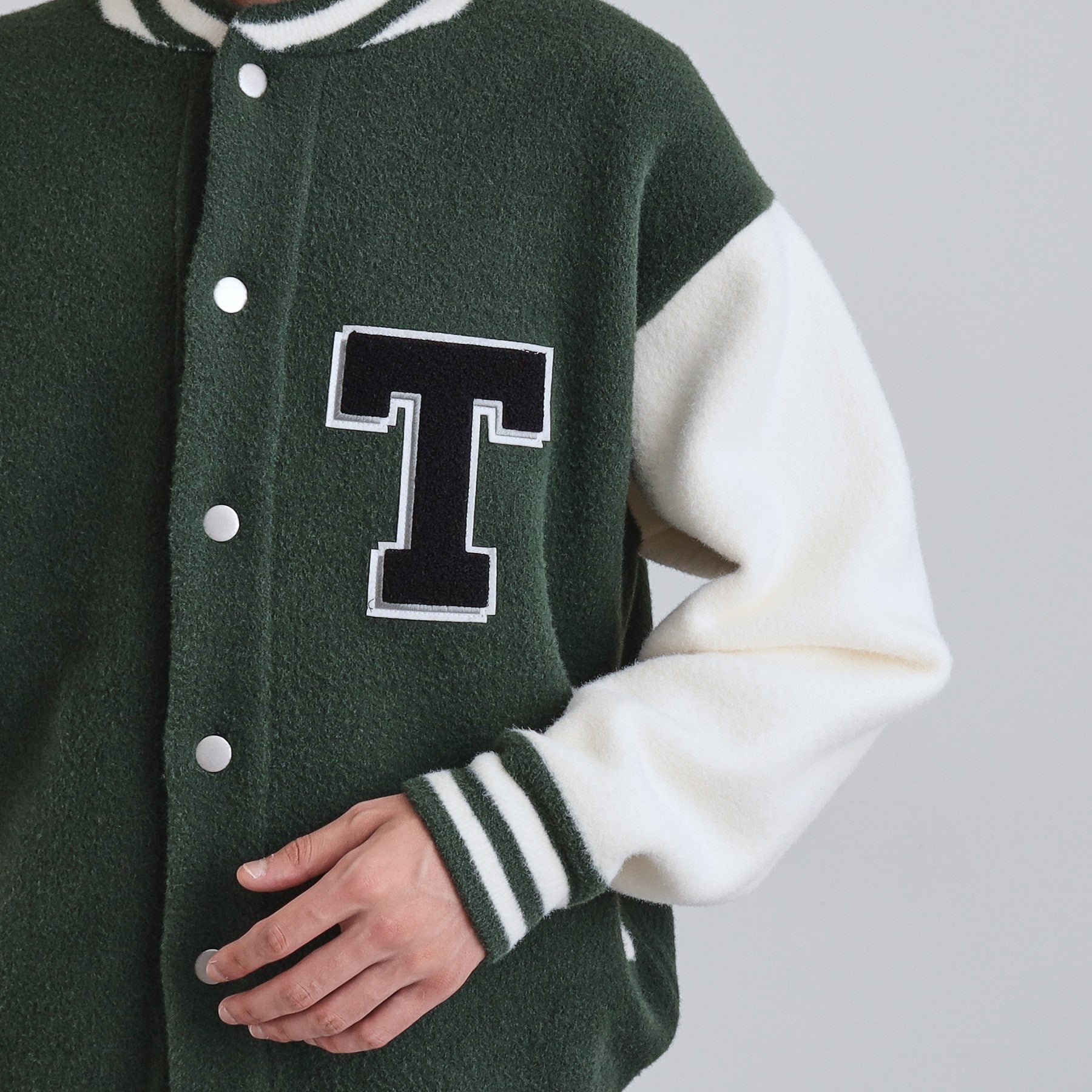 ティーケー タケオ キクチ tk.TAKEO KIKUCHI ニットスタジャン （ブラック(519)） ブラック(519)