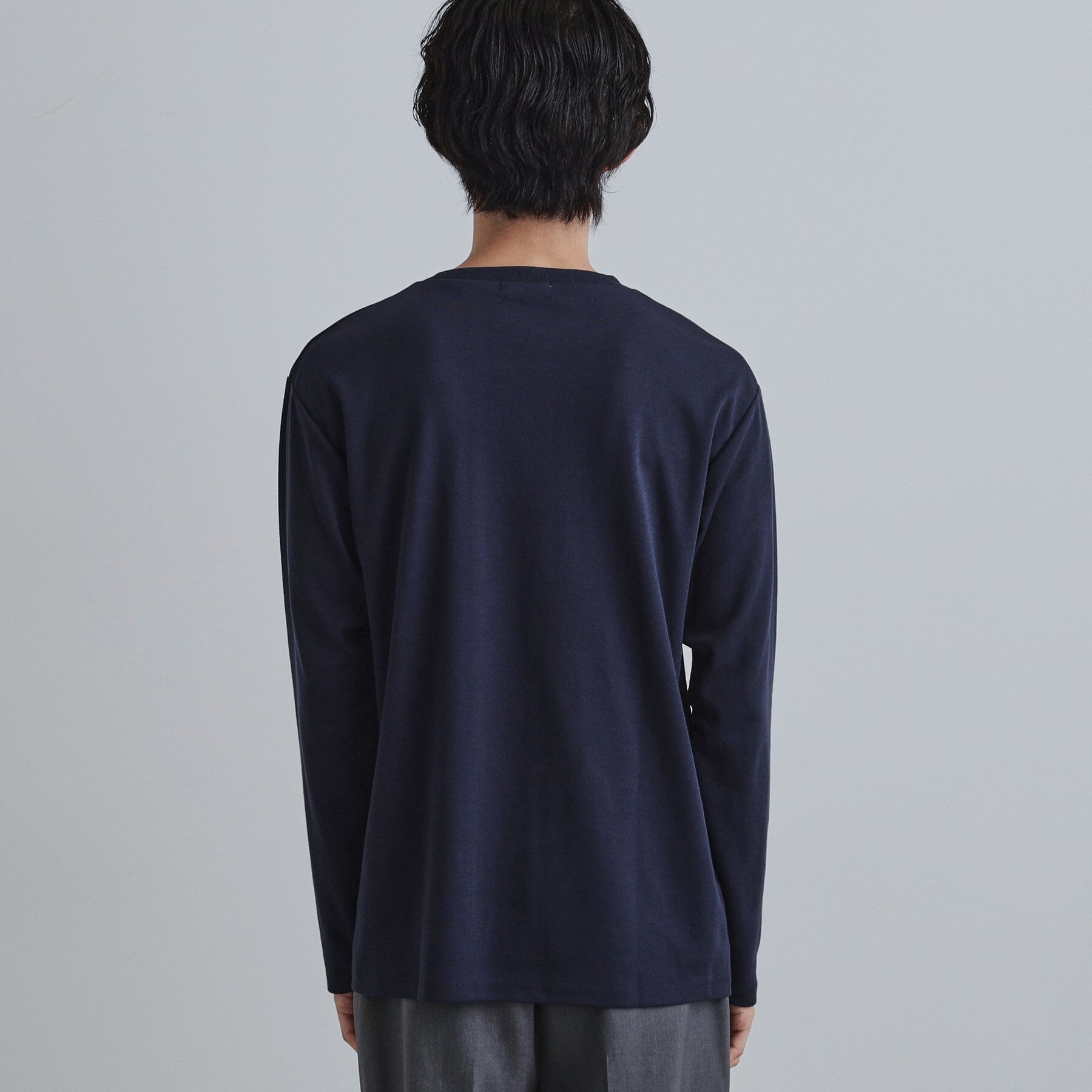 ティーケー タケオ キクチ tk.TAKEO KIKUCHI 切替グレンチェックカットソー （ネイビー(094)） ネイビー(094)