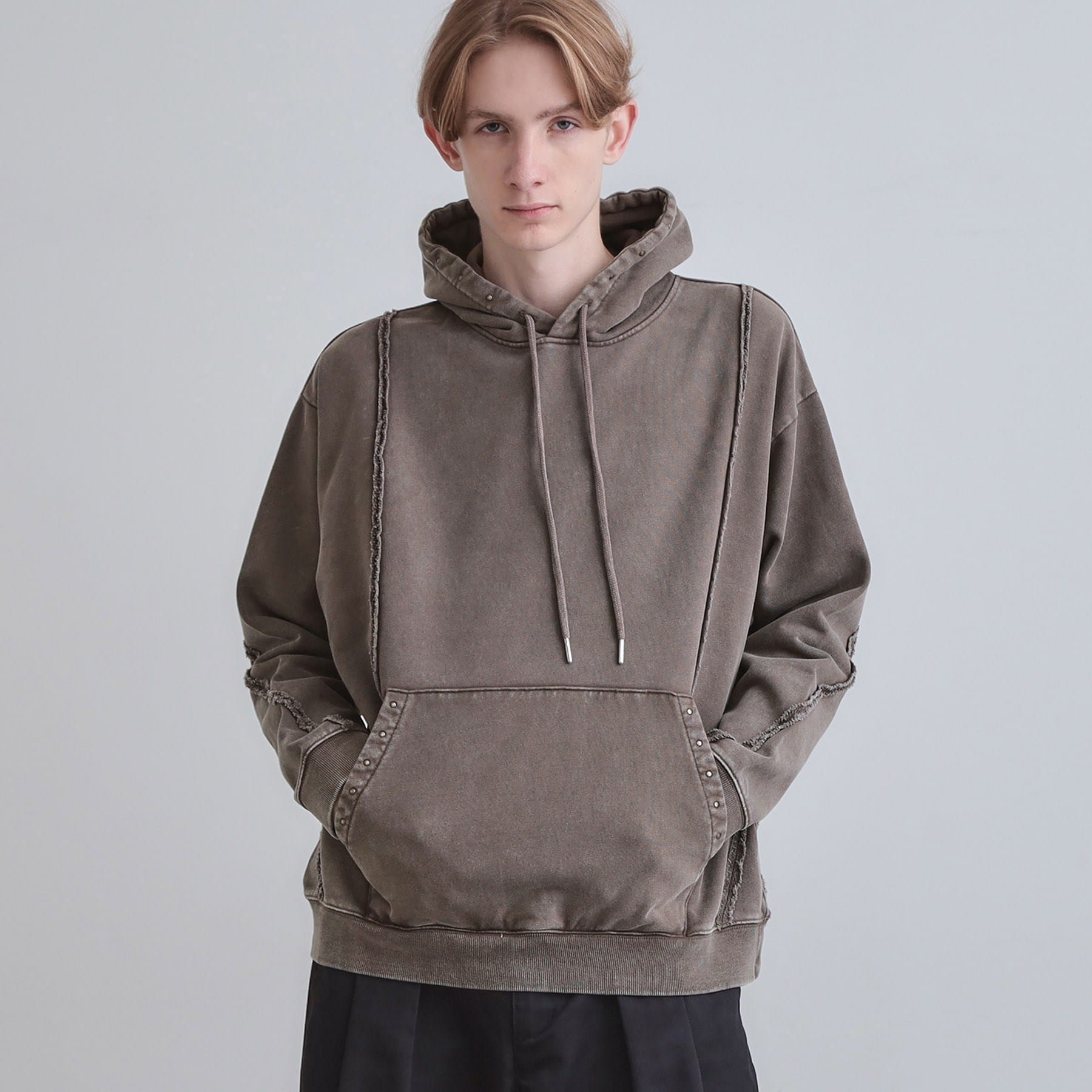 ティーケー タケオ キクチ tk.TAKEO KIKUCHI ヘヴィウェイトヴィンテージプルパーカ （ブラック(019)） ブラック(019)