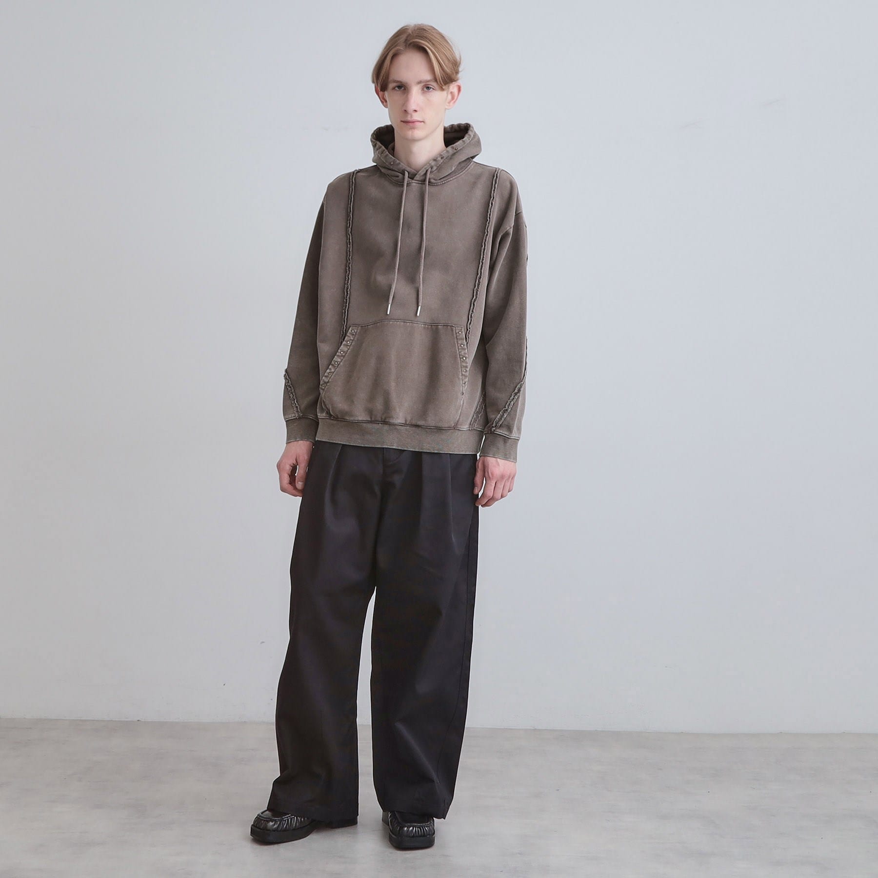 ティーケー タケオ キクチ tk.TAKEO KIKUCHI ヘヴィウェイトヴィンテージプルパーカ （ブラック(019)） ブラック(019)