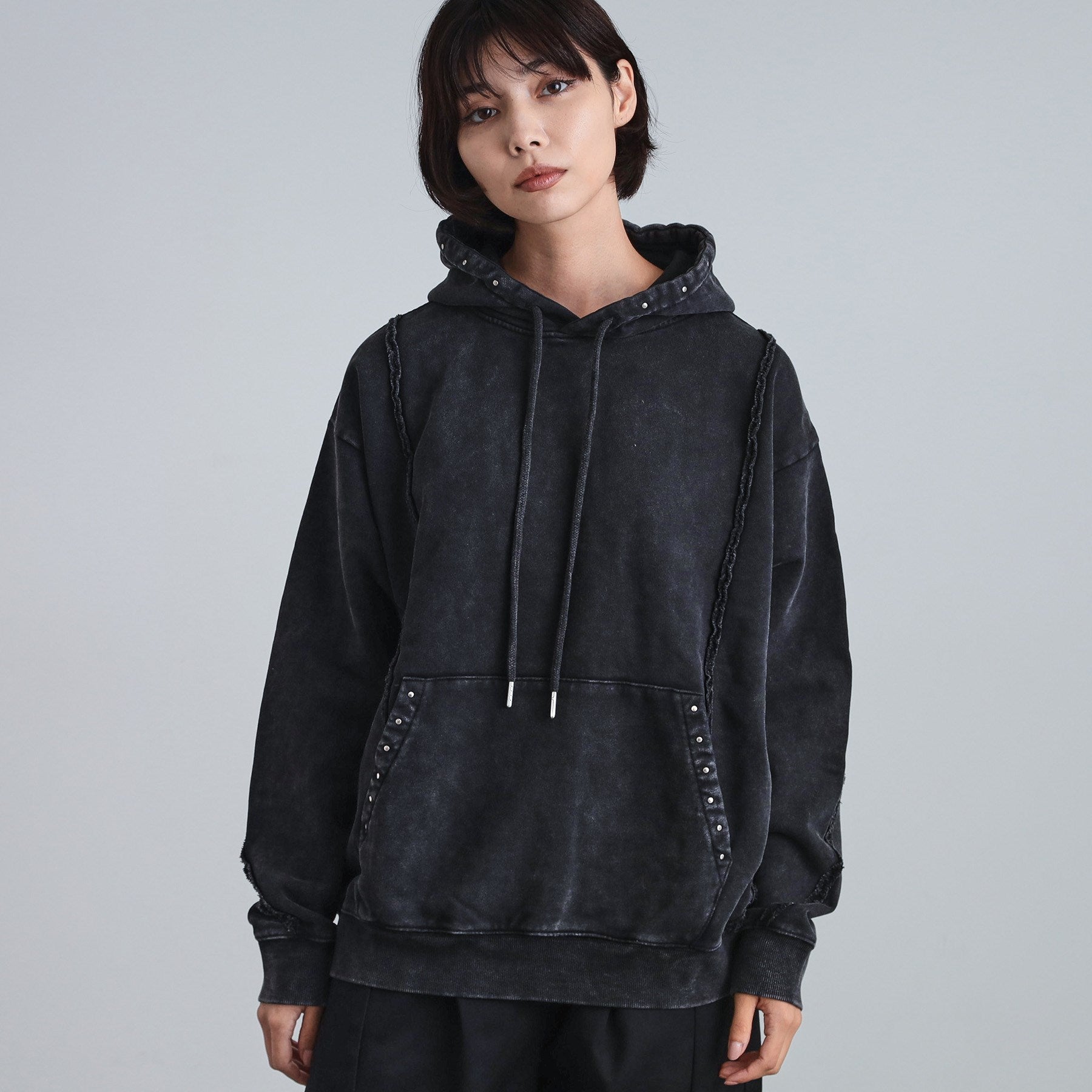 ティーケー タケオ キクチ tk.TAKEO KIKUCHI ヘヴィウェイトヴィンテージプルパーカ （ブラック(019)） ブラック(019)