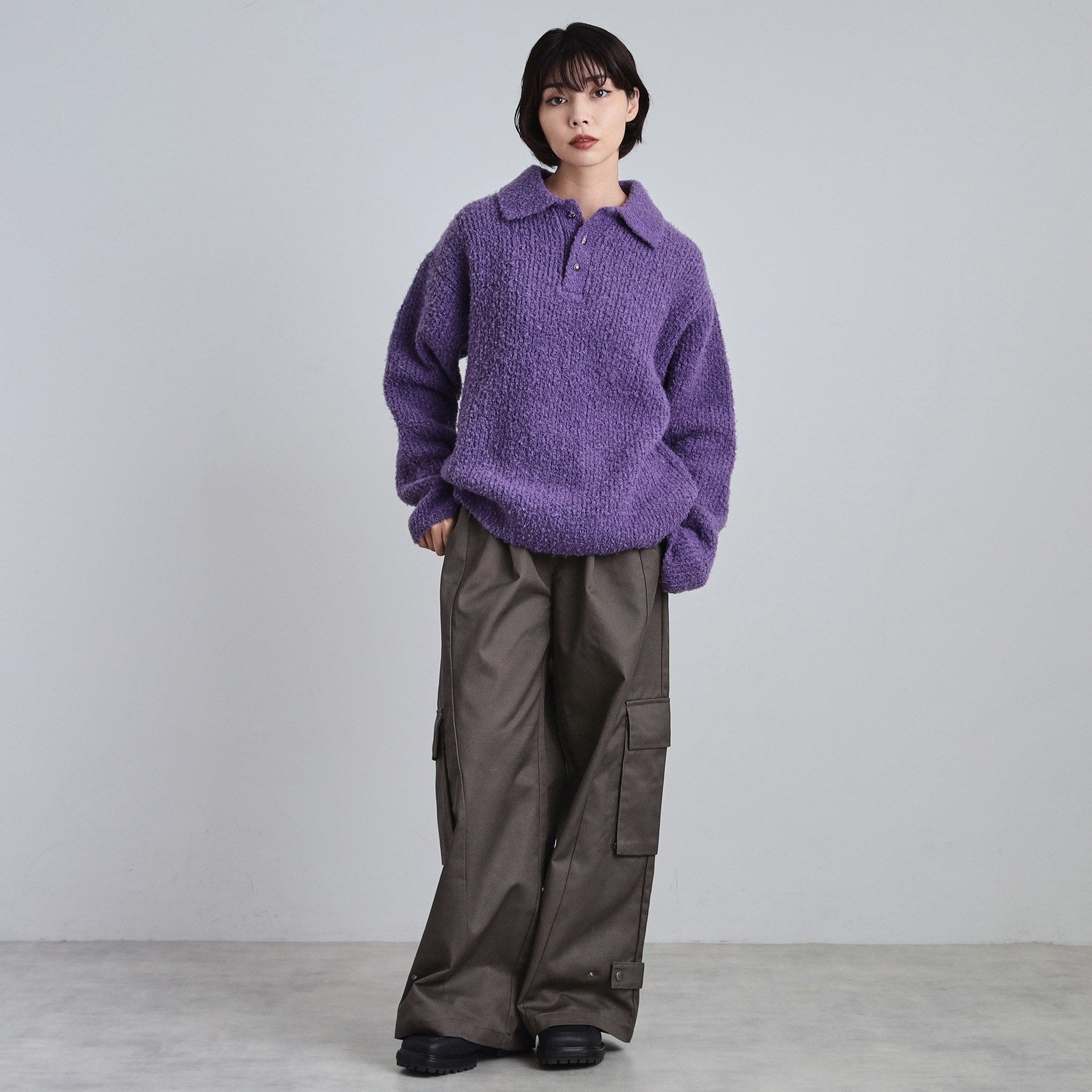 ティーケー タケオ キクチ tk.TAKEO KIKUCHI 【WEB限定】ワイドカーゴパンツ （オリーブグリーン(026)） オリーブグリーン(026)