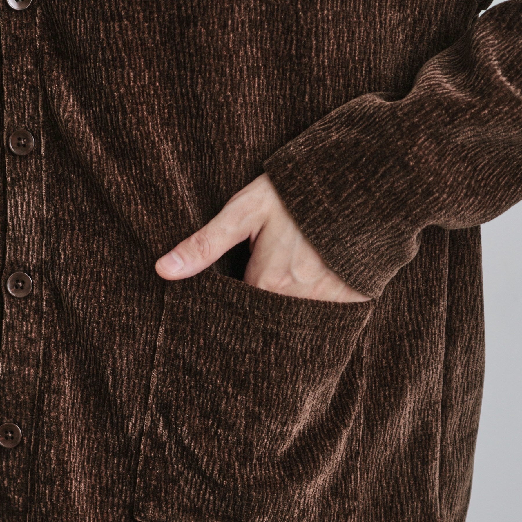 ティーケー タケオ キクチ tk.TAKEO KIKUCHI モールニットソーVカーディガン （チャコールグレー(014)） チャコールグレー(014)