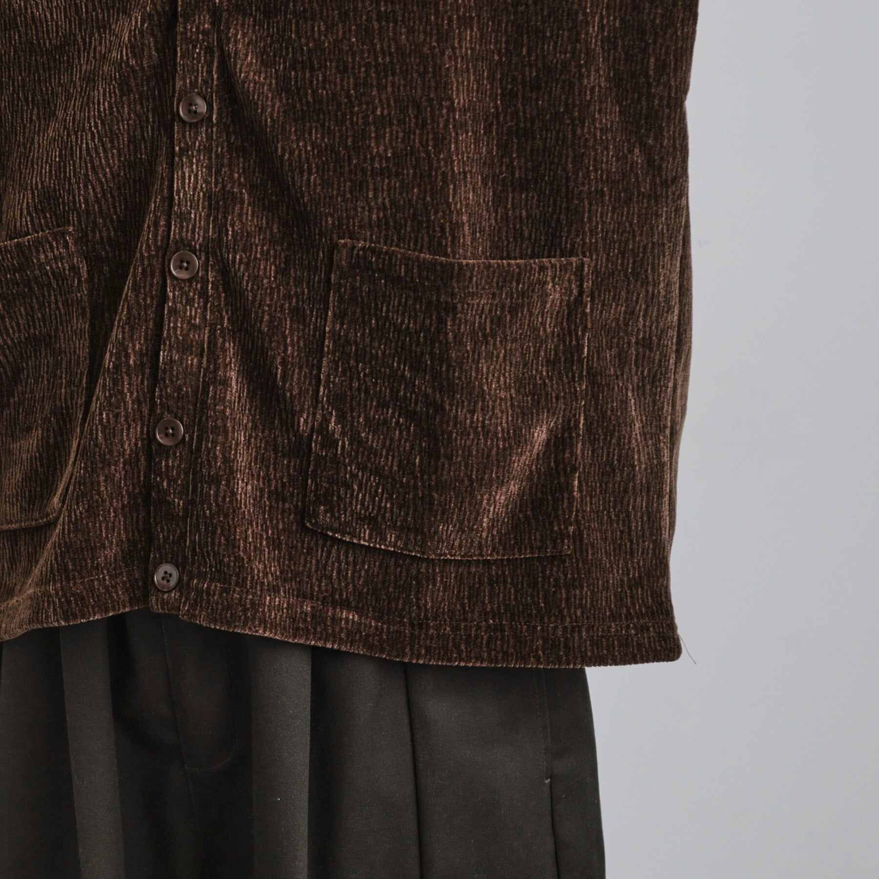 ティーケー タケオ キクチ tk.TAKEO KIKUCHI モールニットソーVカーディガン （チャコールグレー(014)） チャコールグレー(014)