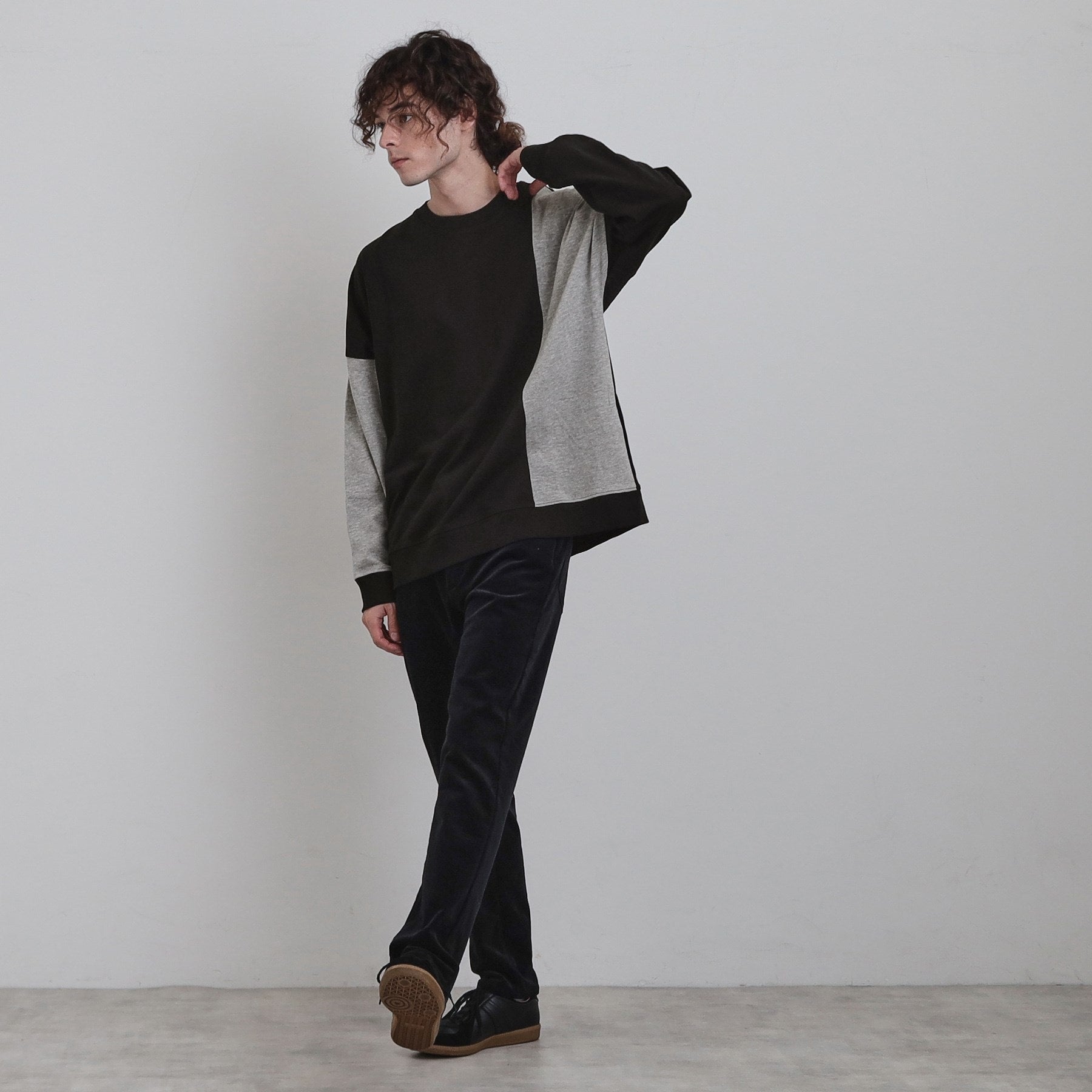 ティーケー タケオ キクチ tk.TAKEO KIKUCHI 切り替えスウェット （オフホワイト(503)） オフホワイト(503)