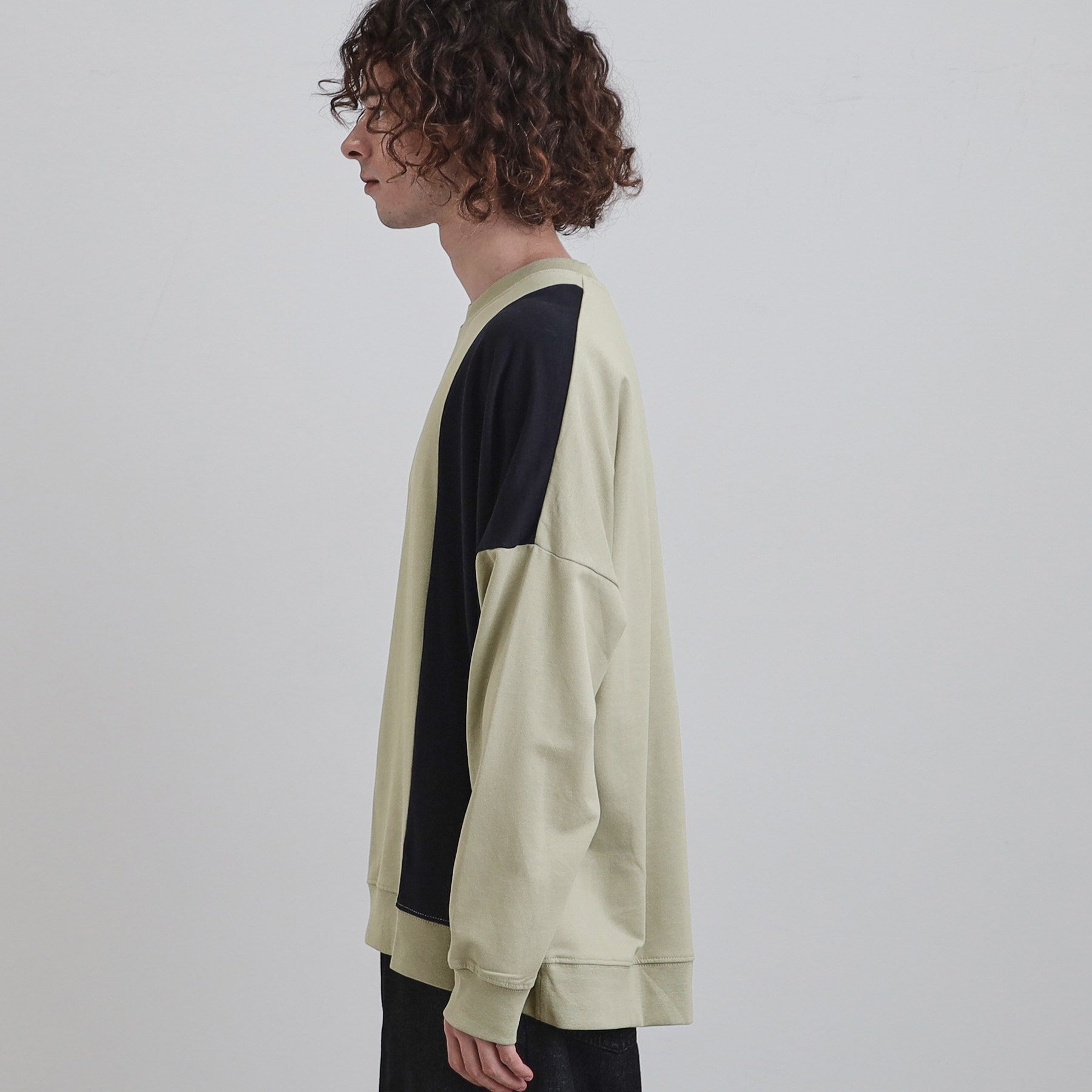 ティーケー タケオ キクチ tk.TAKEO KIKUCHI 切り替えスウェット （オフホワイト(503)） オフホワイト(503)