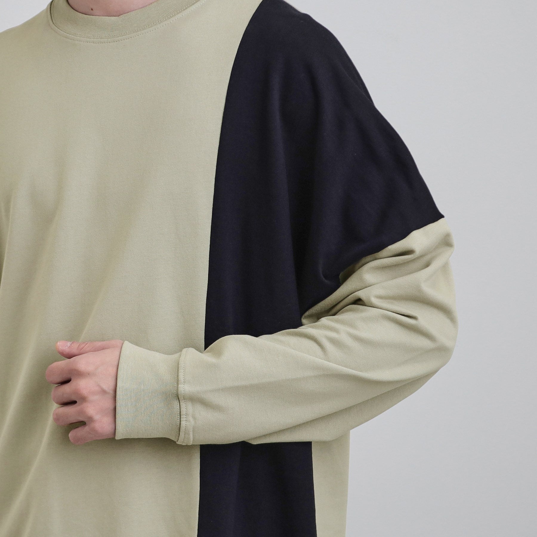 ティーケー タケオ キクチ tk.TAKEO KIKUCHI 切り替えスウェット （オフホワイト(503)） オフホワイト(503)