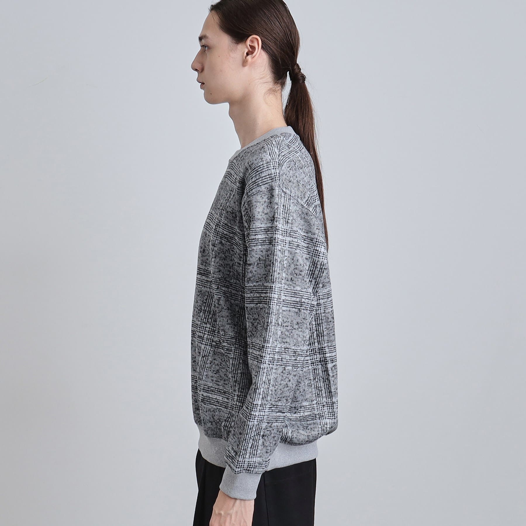 ティーケー タケオ キクチ tk.TAKEO KIKUCHI ニットフリースプルオーバー （チャコールグレー(014)） チャコールグレー(014)