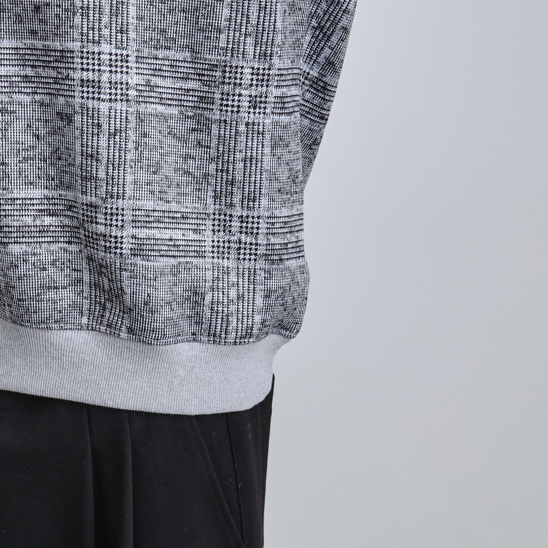 ティーケー タケオ キクチ tk.TAKEO KIKUCHI ニットフリースプルオーバー （チャコールグレー(014)） チャコールグレー(014)