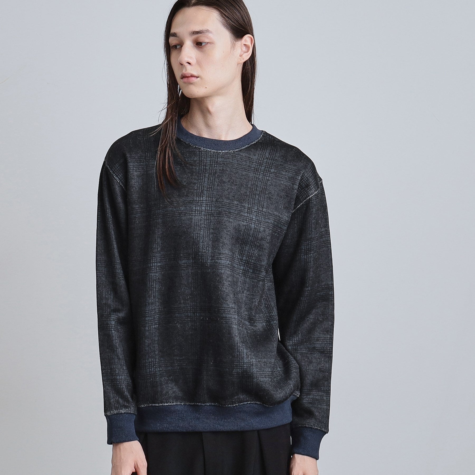 ティーケー タケオ キクチ tk.TAKEO KIKUCHI ニットフリースプルオーバー （ネイビー(094)） ネイビー(094)