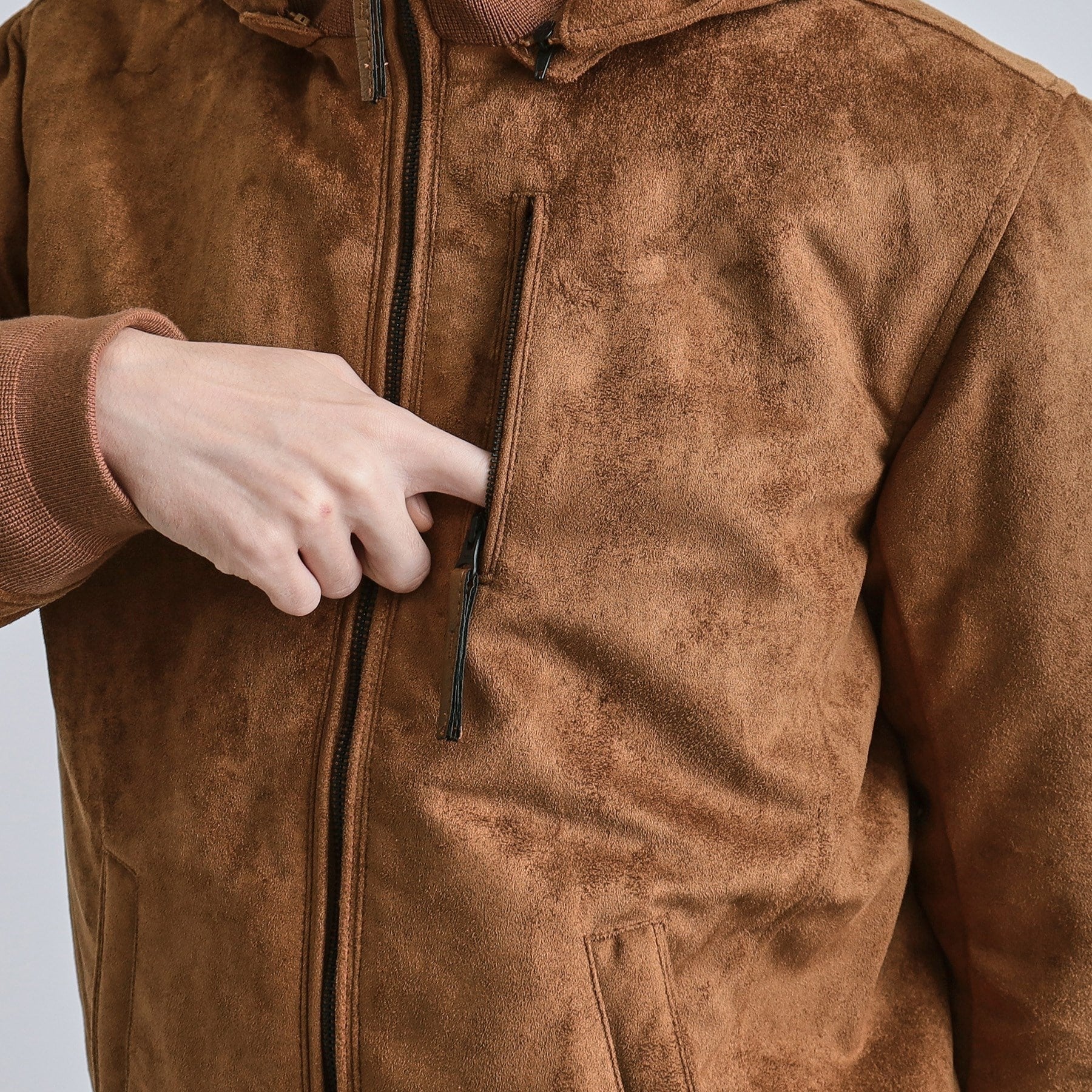 ティーケー タケオ キクチ tk.TAKEO KIKUCHI 中綿スエードキルトフードブルゾン （キャメルブラウン(041)） キャメルブラウン(041)