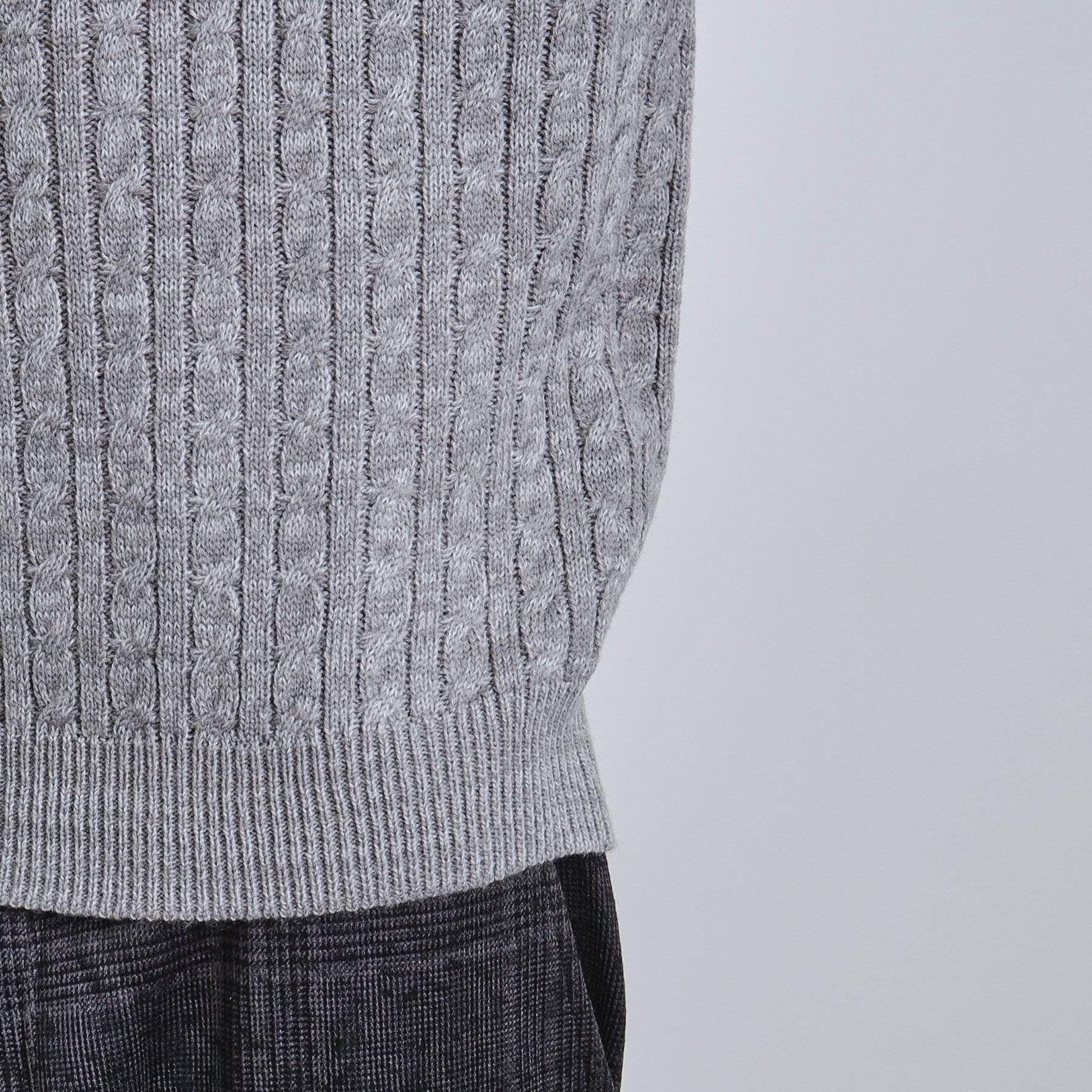 ティーケー タケオ キクチ tk.TAKEO KIKUCHI ケーブルタートルニット （ブラウン(044)） ブラウン(044)