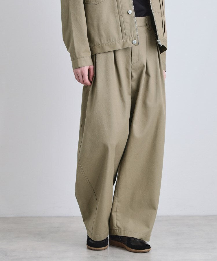ティーケー タケオ キクチ tk.TAKEO KIKUCHI ◆【別注】Dickies バギーシルエットパンツ （ベージュ(052)） ベージュ(052)