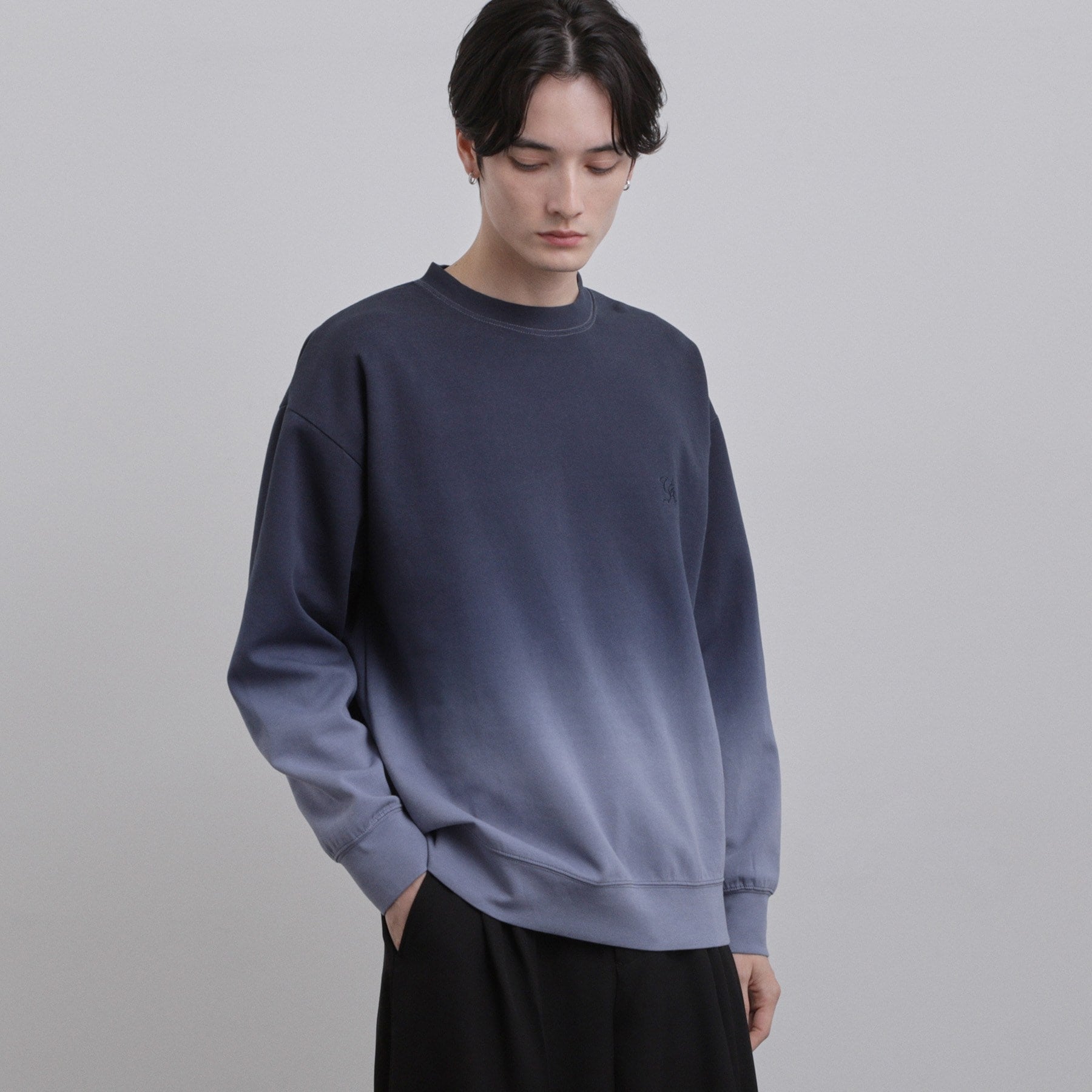 ティーケー タケオ キクチ tk.TAKEO KIKUCHI グラデーションスウェット （ブルー(091)） ブルー(091)