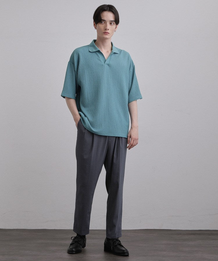 ティーケー タケオ キクチ tk.TAKEO KIKUCHI スキッパーポロシャツ （ブルー(091)） ブルー(091)