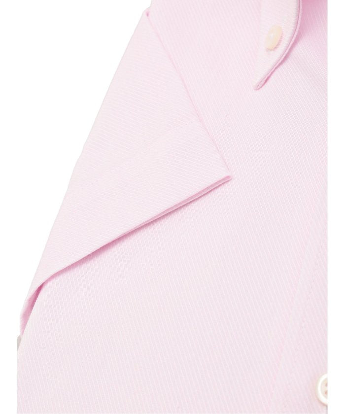 グランバック GRAND-BACK 【大きいサイズ】グランバック/GRANDーBACK 綿100％ 形態安定 ボタンダウン 半袖 シャツ メンズ ワイシャツ ビジネス yシャツ 速乾 ノーアイロン （ピンク） ピンク