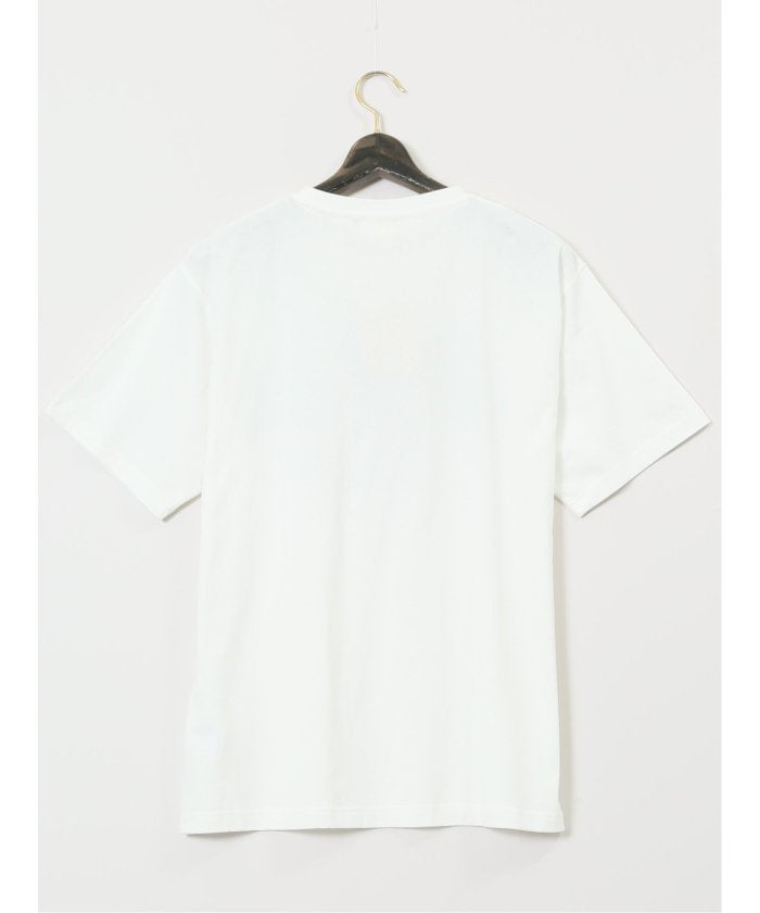 【大きいサイズ】キャプテンスタッグ/CAPTAIN STAG ビンテージプリント クルーネック半袖Tシャツ （紺） メンズ Tシャツ カットソー カジュアル インナー トップス ギフト プレゼント 紺