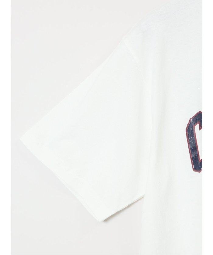 【大きいサイズ】キャプテンスタッグ/CAPTAIN STAG ビンテージプリント クルーネック半袖Tシャツ （紺） メンズ Tシャツ カットソー カジュアル インナー トップス ギフト プレゼント 紺