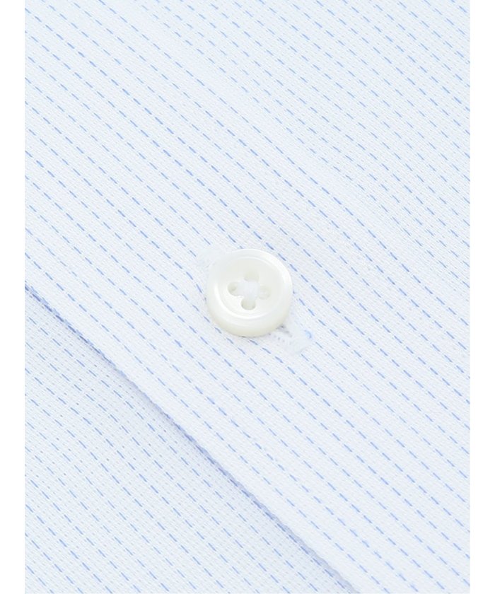 【大きいサイズ】 形態安定 ボタンダウン半袖シャツ （サックス） 半袖 シャツ メンズ ワイシャツ ビジネス ノーアイロン 形態安定 yシャツ 速乾 サックス