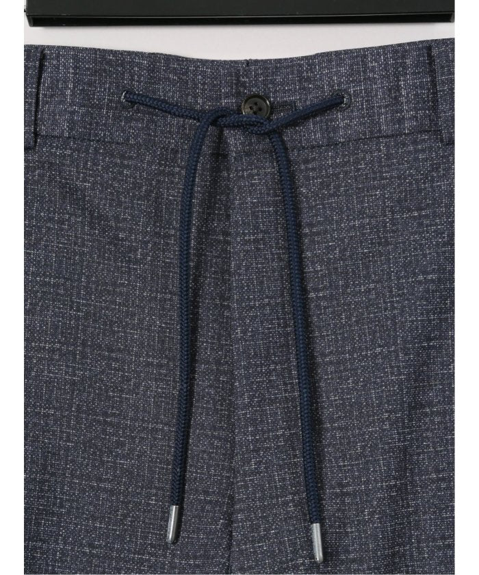 グランバック GRAND-BACK 【大きいサイズ】グランバック/GRAND-BACK ストレッチジャージ プリント ノータックスラックス(セットアップ可能) （紺） 紺