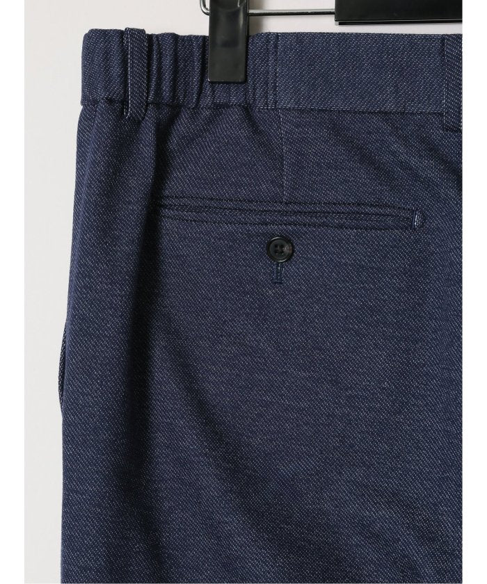 グランバック GRAND-BACK 【大きいサイズ】グランバック/GRAND-BACK ストレッチジャージ インディゴ ノータックスラックス(セットアップ可能) （紺） 紺