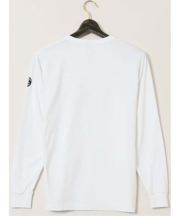 グランバック GRAND-BACK 【大きいサイズ】シナコバ/SINA COVA 綿天竺 BAUBAU クルーネック長袖Tシャツ （紺） 紺