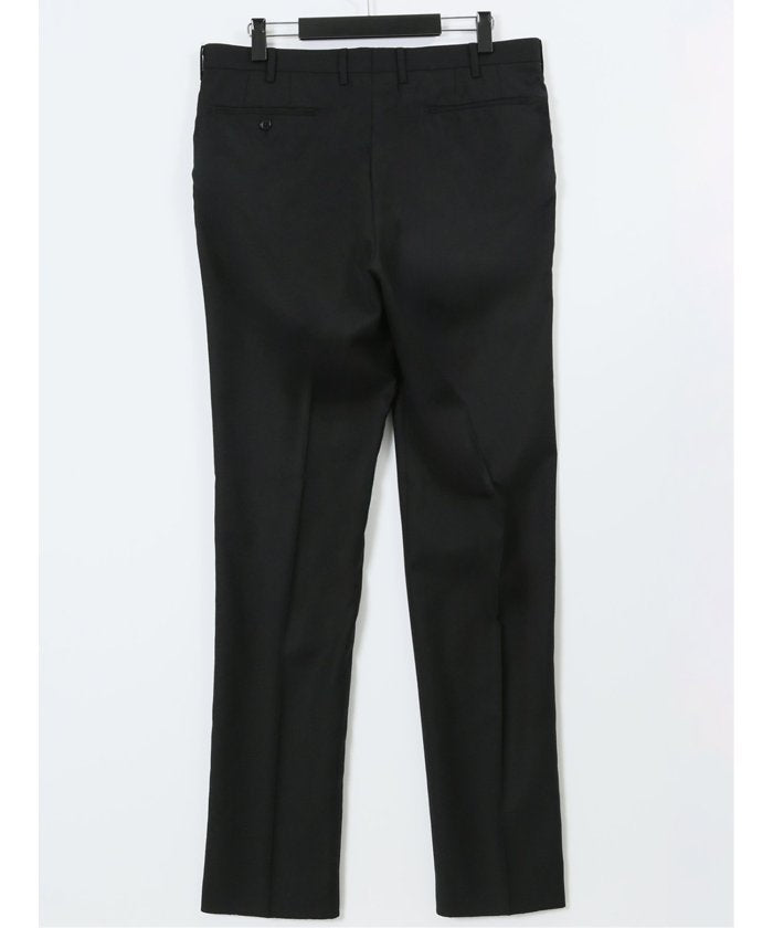 グランバック GRAND-BACK 【大きいサイズ】ヴィットリオヴェネト/VITTORIO VENETO ウォッシャブル ウール混 ノータックスラックス （グレー） グレー