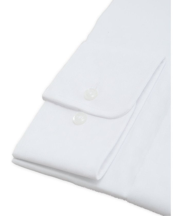 グランバック GRAND-BACK 【大きいサイズ】グランバック/GRAND-BACK 形態安定 ボタンダウン長袖シャツ （白） 白