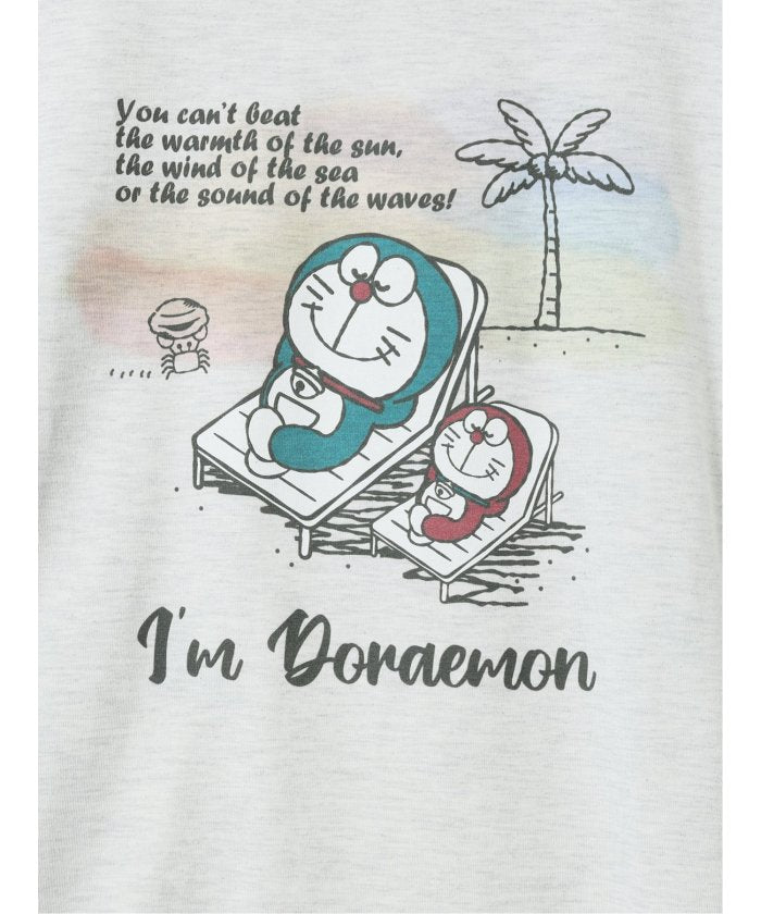 グランバック GRAND-BACK 【大きいサイズ】ドラえもん/ジャイアン 吸水速乾 クルーネック 半袖Tシャツ （黄） 黄