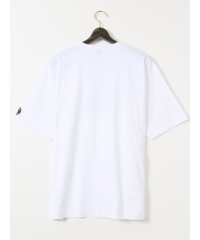 グランバック GRAND-BACK 【大きいサイズ】シナコバ/SINA COVA 綿 シルケット クルーネック 半袖 Tシャツ （白） 白