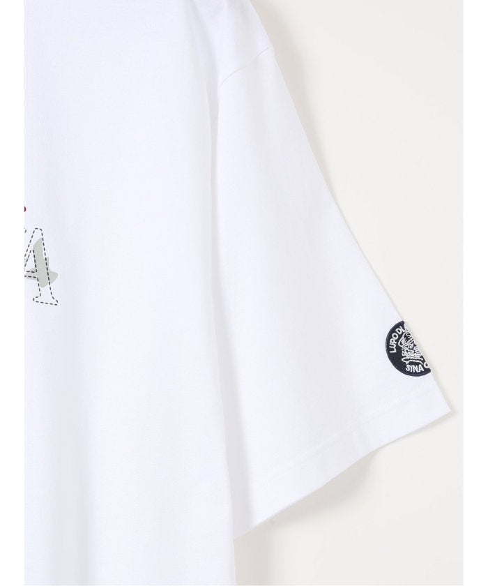 グランバック GRAND-BACK 【大きいサイズ】シナコバ/SINA COVA 綿 シルケット クルーネック 半袖 Tシャツ （白） 白