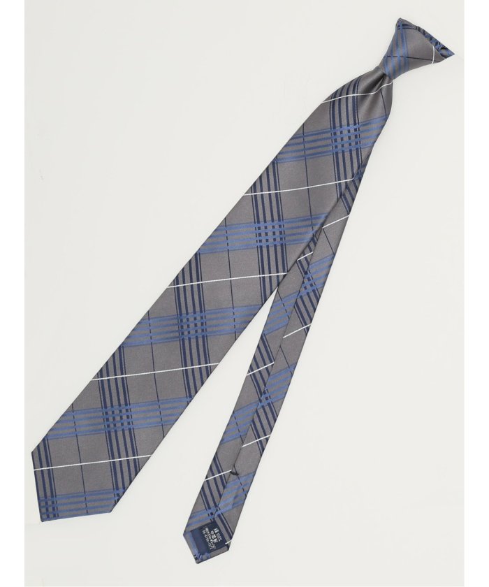 エムエフエディトリアル m.f.editorial ファットゥーラ/FATTURA シルク撥水加工 レギュラータイ 8.0cm幅 （グレー） グレー