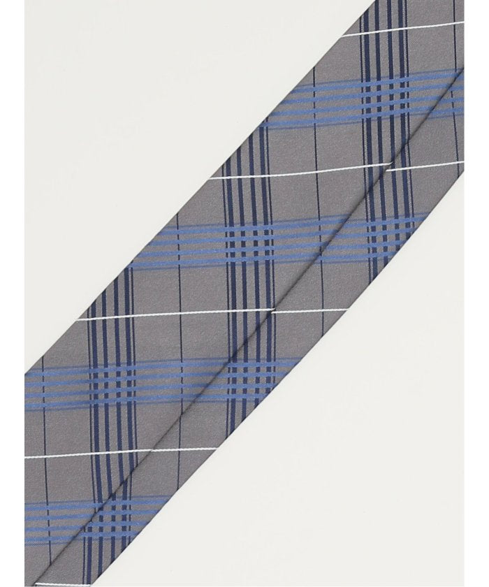 エムエフエディトリアル m.f.editorial ファットゥーラ/FATTURA シルク撥水加工 レギュラータイ 8.0cm幅 （グレー） グレー