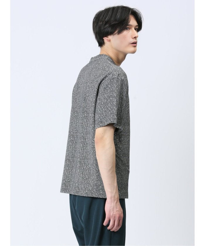 エムエフエディトリアル m.f.editorial ふくれカルゼ Vネック半袖Tシャツ メンズ Tシャツ カットソー カジュアル インナー トップス ギフト プレゼント （白） 白