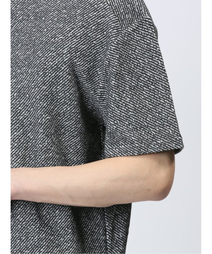 エムエフエディトリアル m.f.editorial ふくれカルゼ Vネック半袖Tシャツ メンズ Tシャツ カットソー カジュアル インナー トップス ギフト プレゼント （白） 白