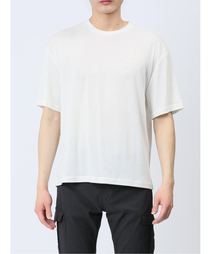 エムエフエディトリアル m.f.editorial クルーネックベスト&半袖Tシャツ アンサンブル メンズ Tシャツ カットソー カジュアル インナー トップス ギフト プレゼント （青） 青