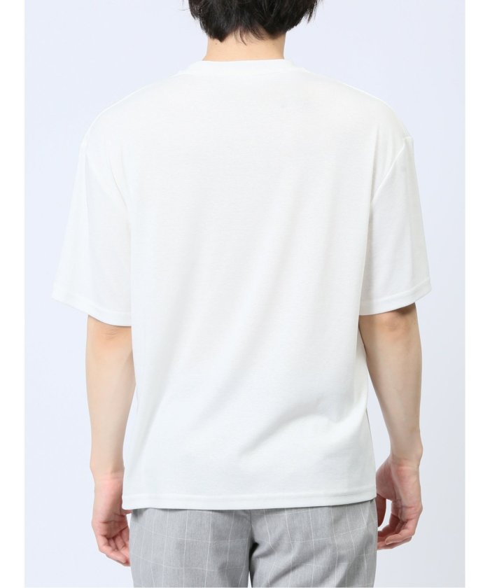 エムエフエディトリアル m.f.editorial クルーネックベスト&半袖Tシャツ アンサンブル メンズ Tシャツ カットソー カジュアル インナー トップス ギフト プレゼント （青） 青