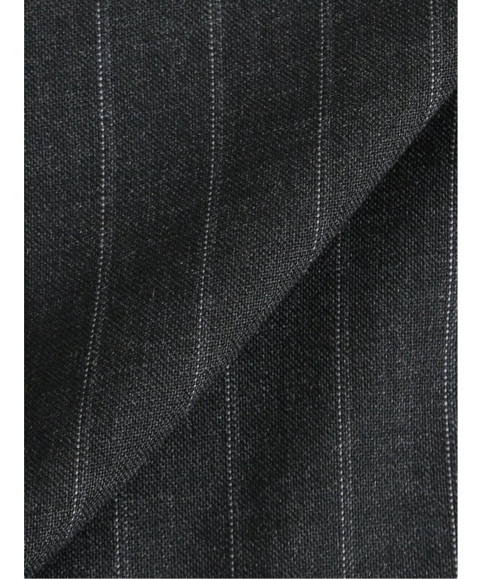 エムエフエディトリアル m.f.editorial ウール混 レギュラーフィット 2ボタン2ピーススーツ ストライプグレー （グレー） グレー