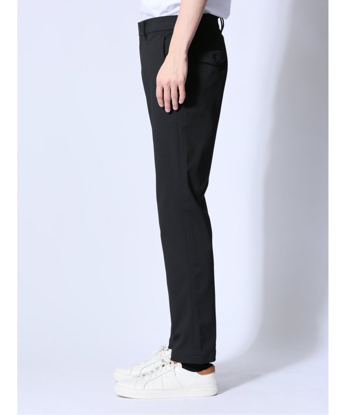 circle motion JERSEY スリムパンツ(セットアップ可能) （グレー） メンズ パンツ ボトム ストレッチ カジュアル ビジネス 通勤 仕事 グレー