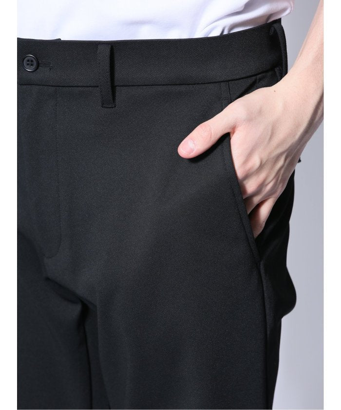 circle motion JERSEY スリムパンツ(セットアップ可能) （グレー） メンズ パンツ ボトム ストレッチ カジュアル ビジネス 通勤 仕事 グレー