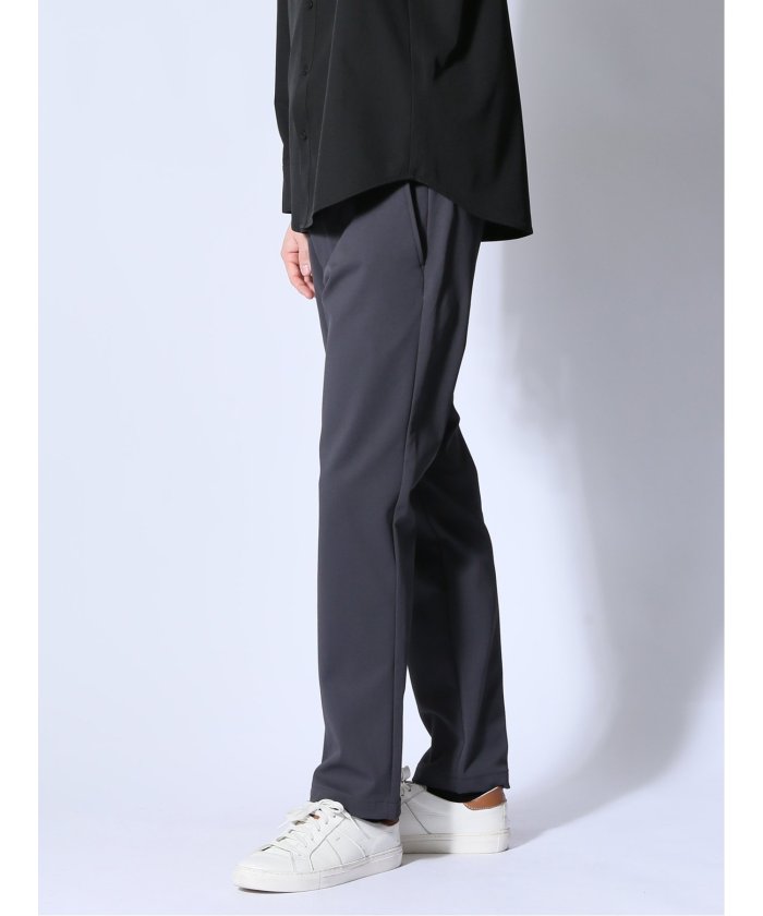 circle motion JERSEY スリムパンツ(セットアップ可能) （グレー） メンズ パンツ ボトム ストレッチ カジュアル ビジネス 通勤 仕事 グレー